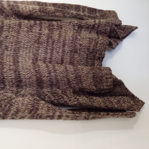 Two Tone Cropped Lightweight Waterfall Cardigan - Picture 10 of 10